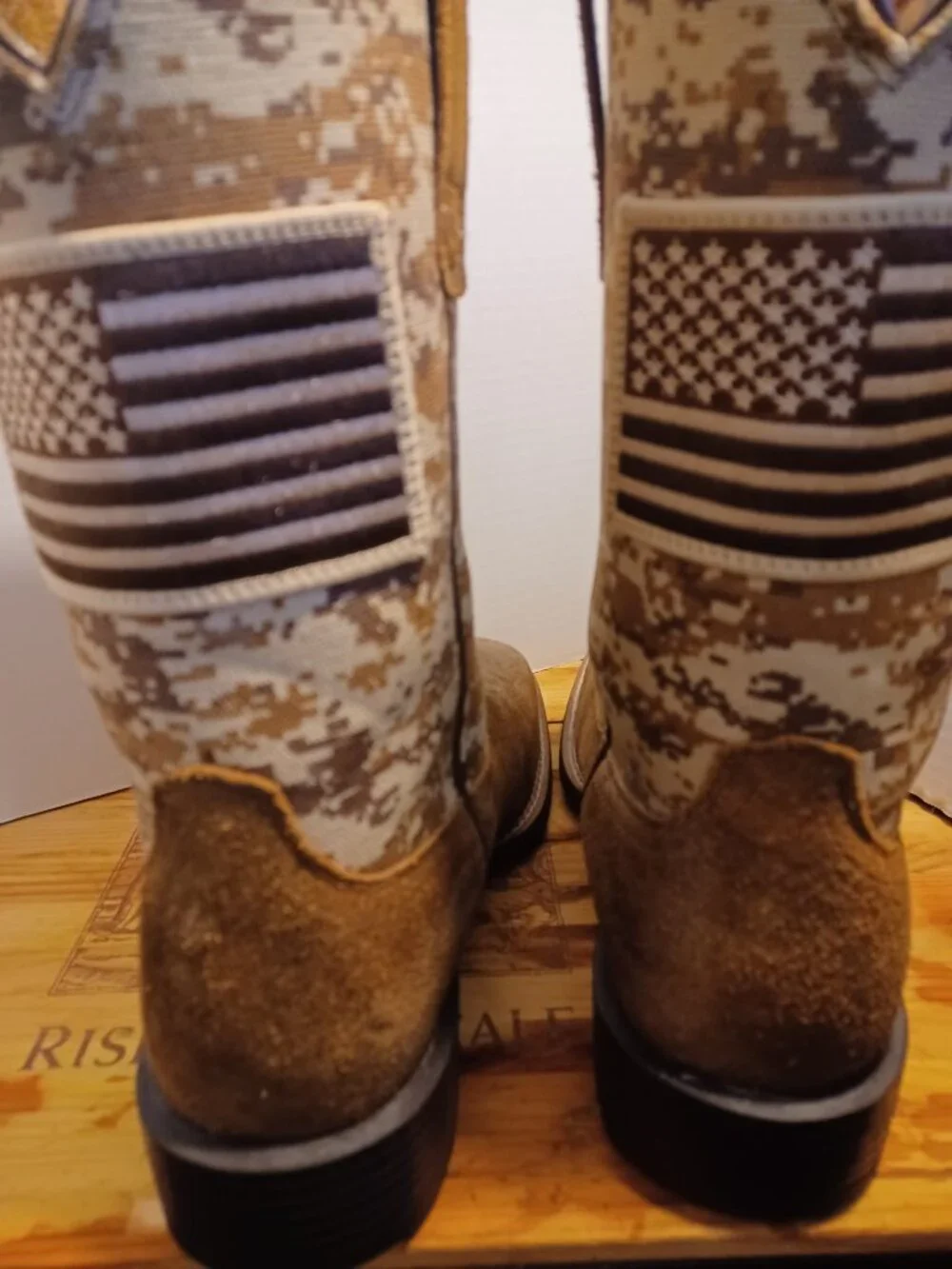 Ariat Men's Patriot Western Boots Size 8EE